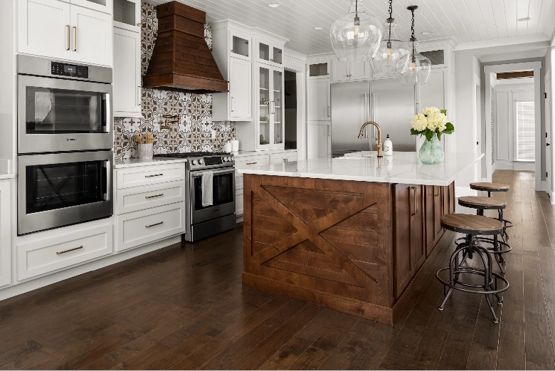 Kitchen hardwood | Haight Carpet & Interiors