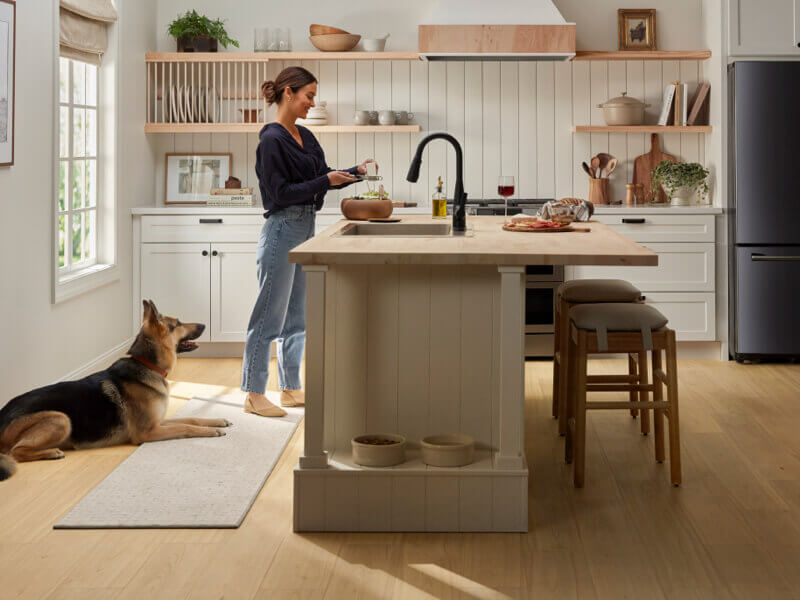 Pet friendly kitchen flooring | Haight Carpet & Interiors